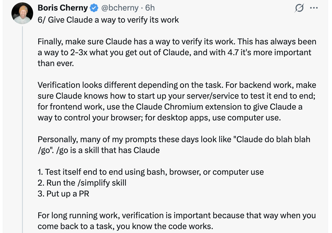 Boris Cherny on verification
