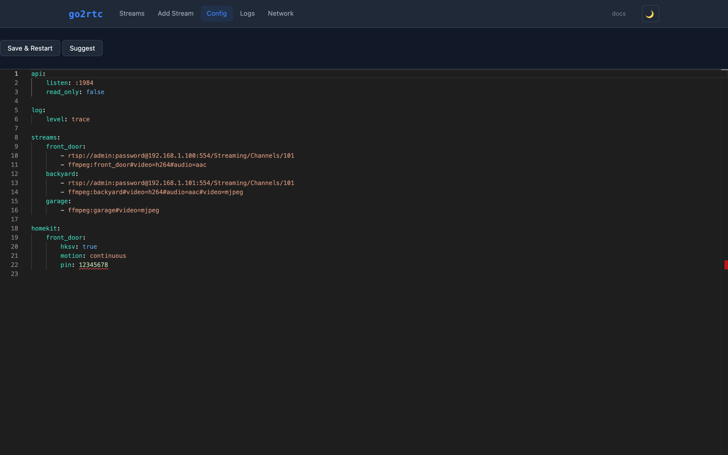Config