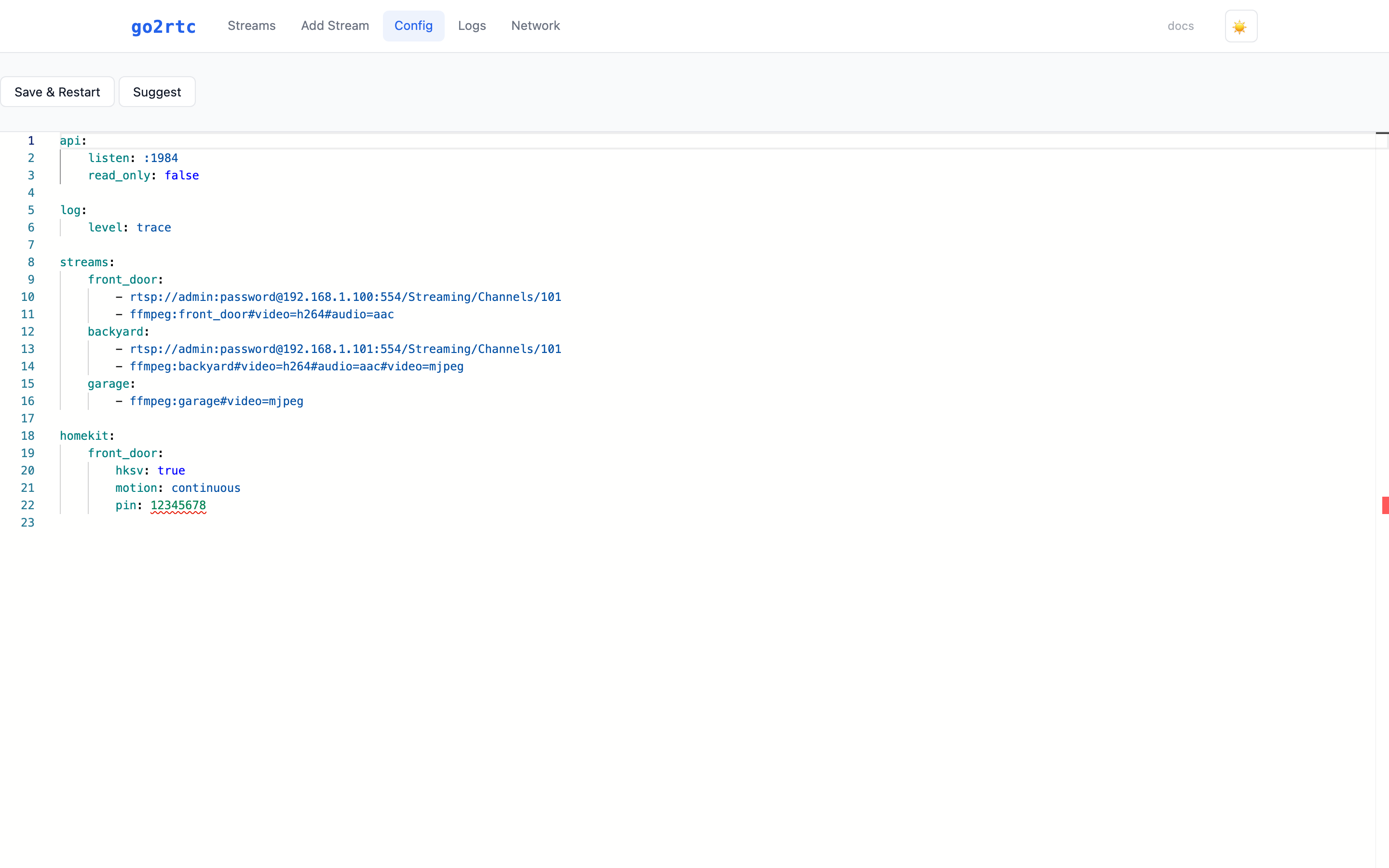 Config