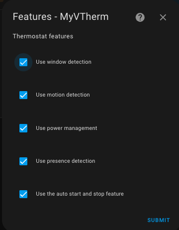 VTherm fonctions